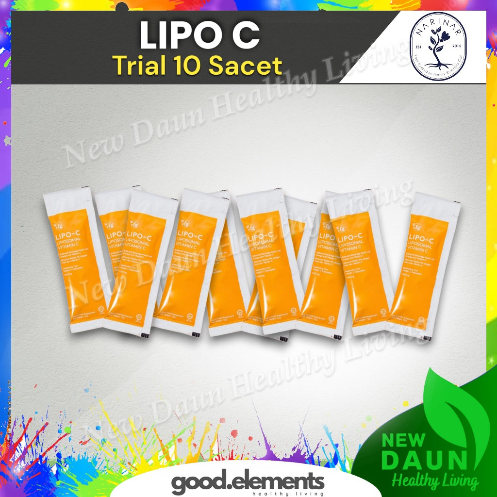 FG LIPO C Liposomal Vitamin C Botanical Drink Malaysia Non Soy Great Absorbtion Non Alcohol NARINAR