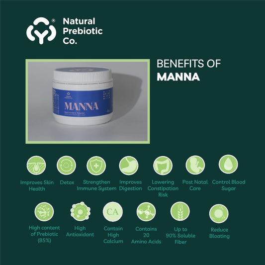 NPMT NATURAL ARABIC GUM PREBIOTIC AL MANNA TAYEBAT Therapeutic Grade Acacia Senegal Jar Sachet