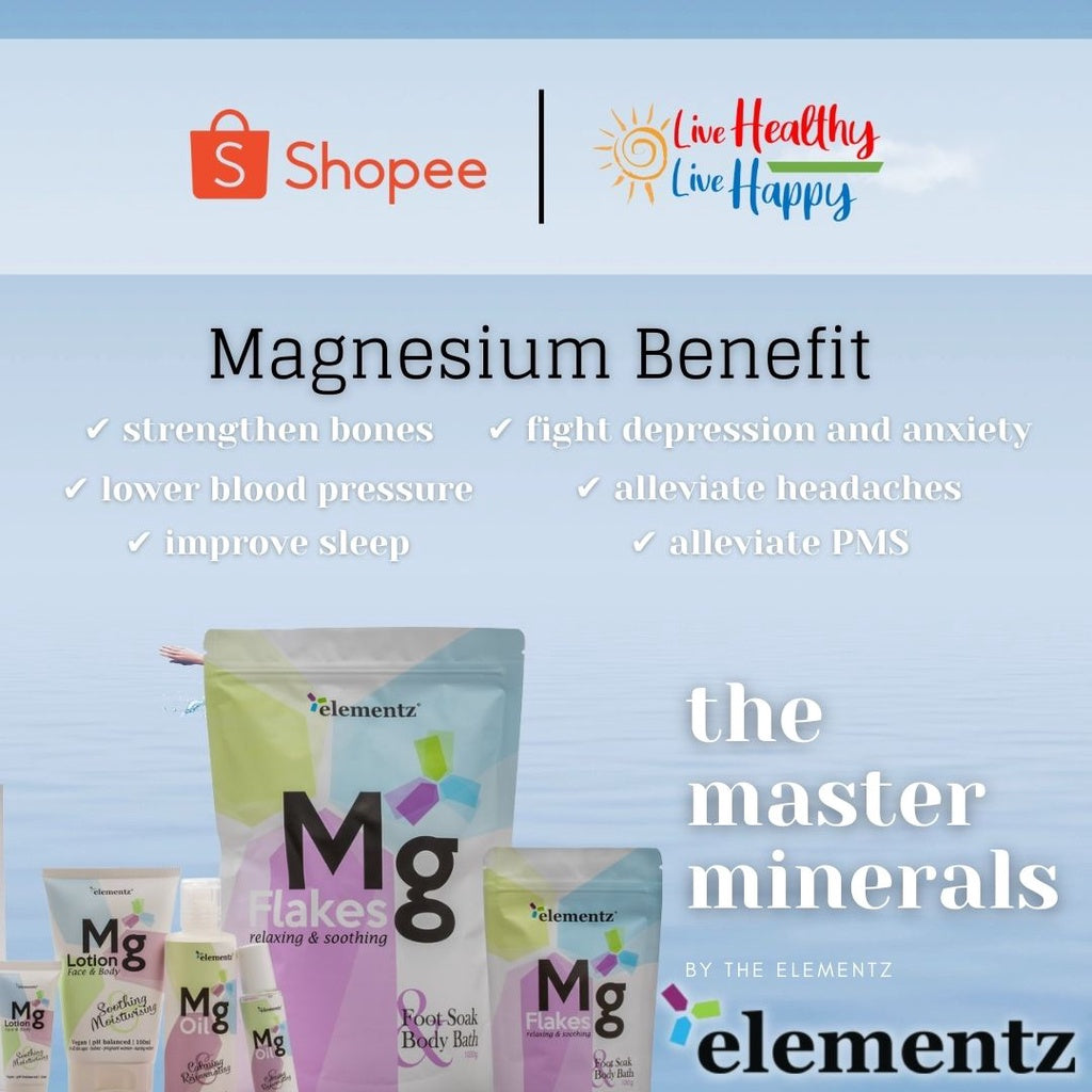 [ELEMENTZ] MG GEL Magnesium Gel Zechstein Inside Magnesium Oil, Arnica Montana and Aloe Vera