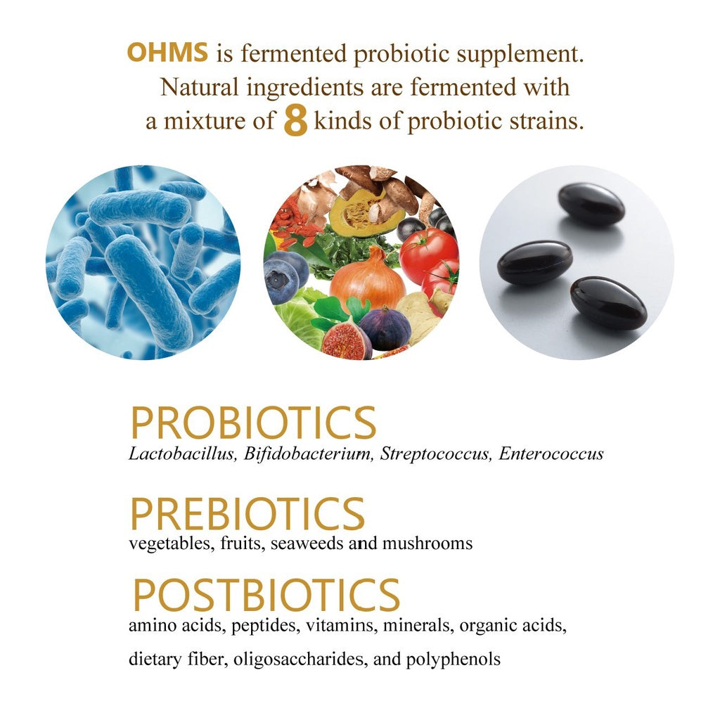 [PHM] OHMS Probiotics 80's 5 years fermentation | OHMS Gold 60's 3 years fermentation by Dr Ohhira