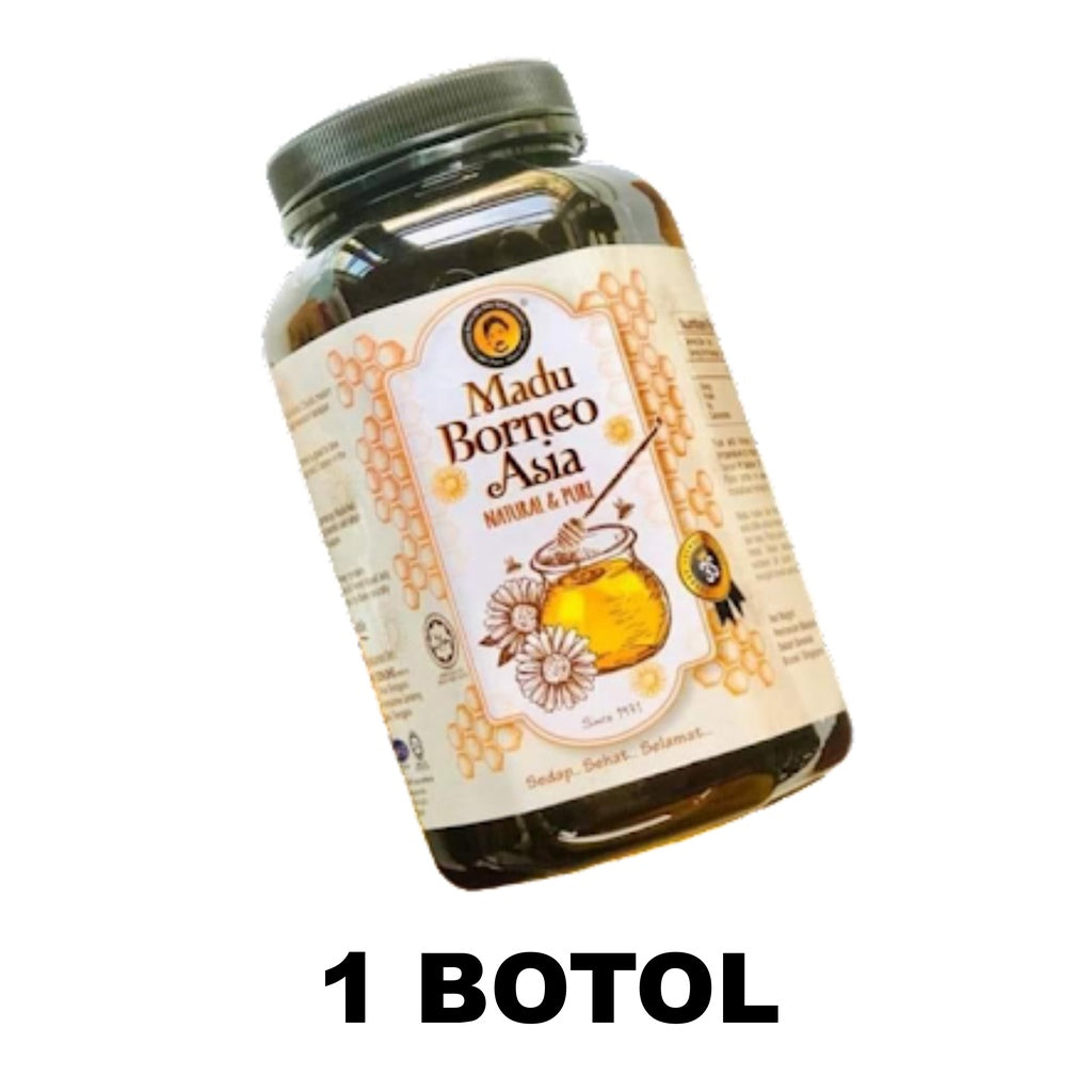 [YOUNG BEES] PREMIUM MADU BORNEO ASIA Pure Honey Madu Asli | Tropika | Tualang | Lingzhi | Batok