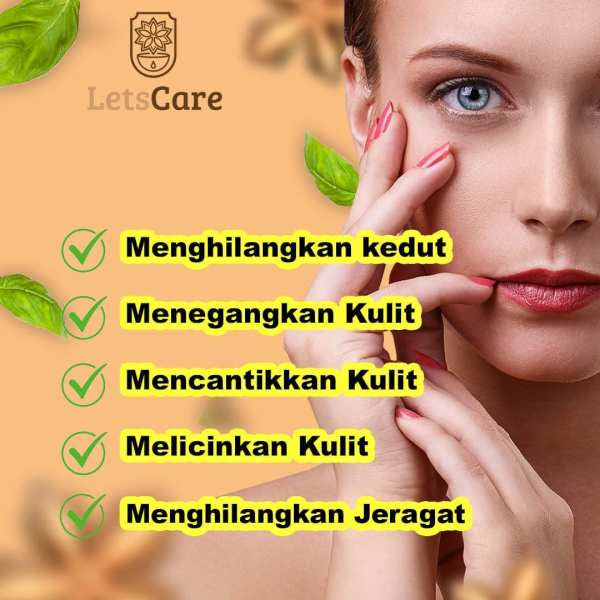 [LETSCARE] Sabun Sacha Inchi Soap ANTI AGE 80G💯ORIGINAL *FREE GMEELAN EXFOLIATE!