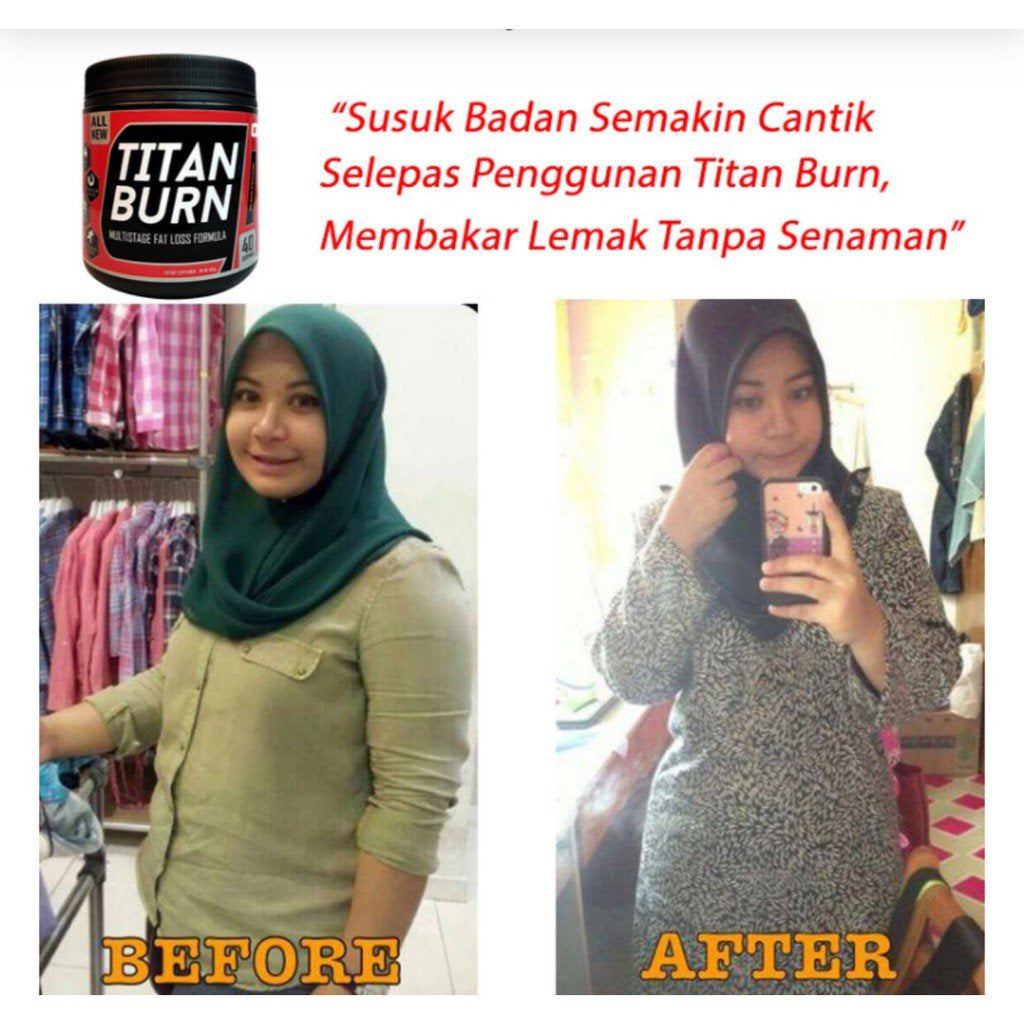 [AGYM NUTRITION] Titan Burn B-URNZ Burn Fat Burner HALAL PRE-WORKOUT 300g 30 servings