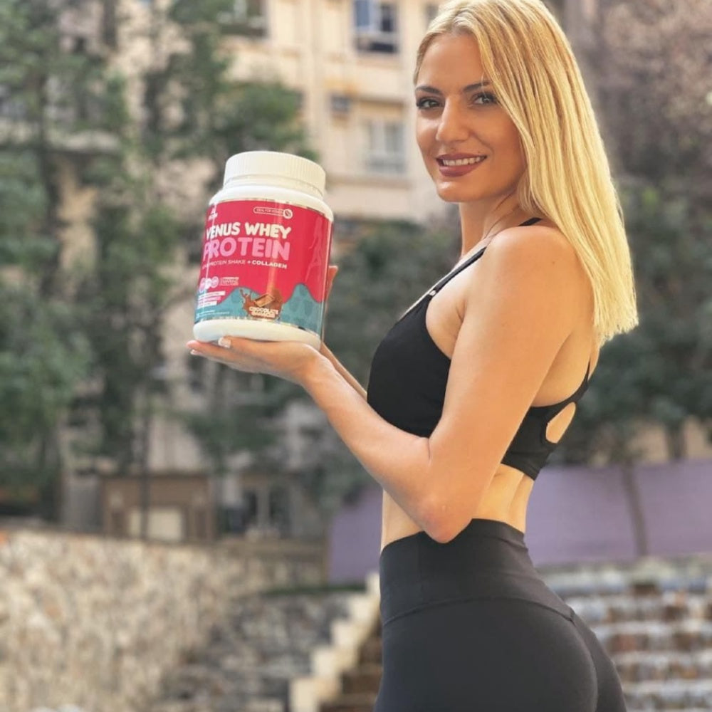 [AGYM NUTRITION] VENUS WHEY PROTEIN - for Ladies 600g 20Sachets, + Collagen Fit Body Muscle