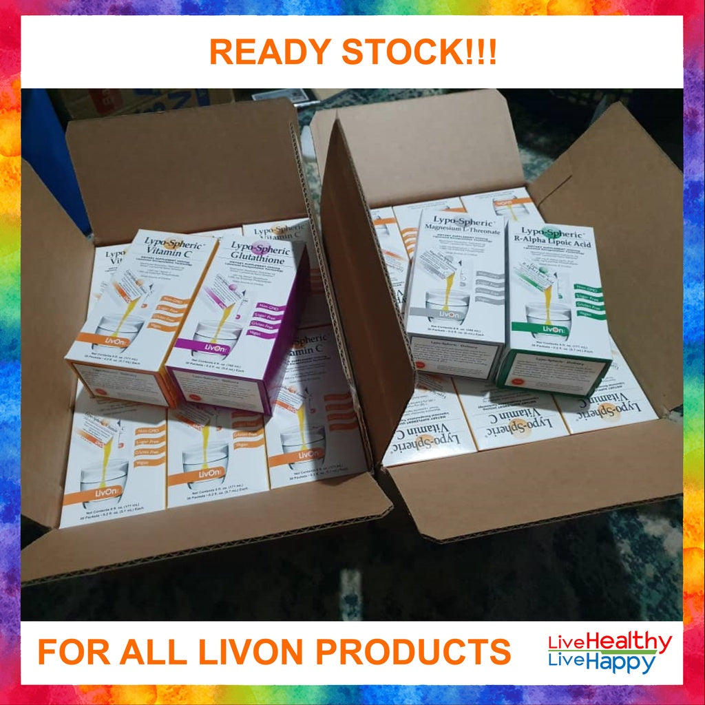 [LIVON LABS] Lypo-Spheric VITAMIN C liposomal from USA. Best immune anti age support