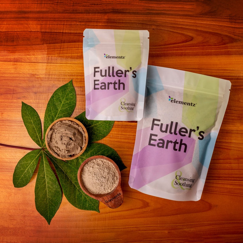 [ELEMENTZ] FULLER'S EARTH Fuller earth natural pure clay used for beauty and healing properties