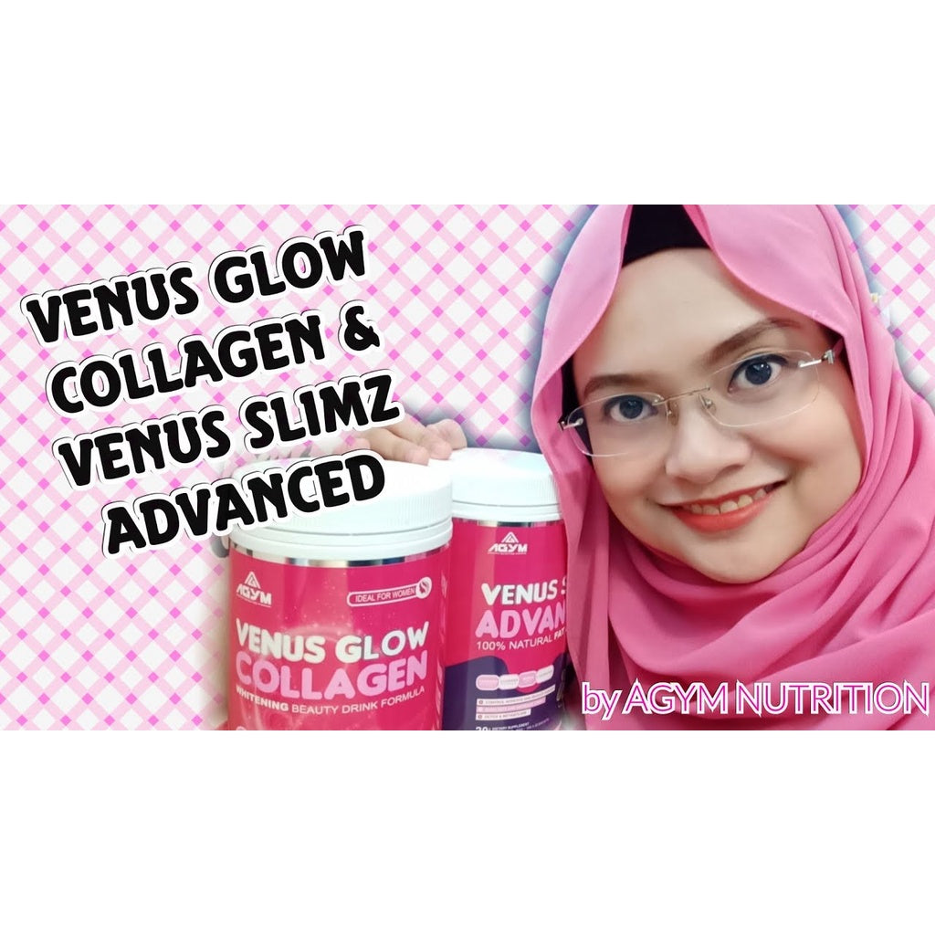 [AGYM NUTRITION] VENUS GLOW COLLAGEN Hithione Norwegian Marine Sourced Collagen HALAL Ladies