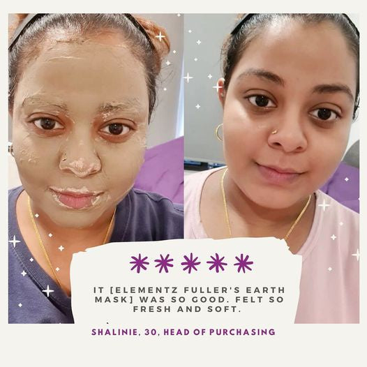 [ELEMENTZ] FULLER'S EARTH Fuller earth natural pure clay used for beauty and healing properties