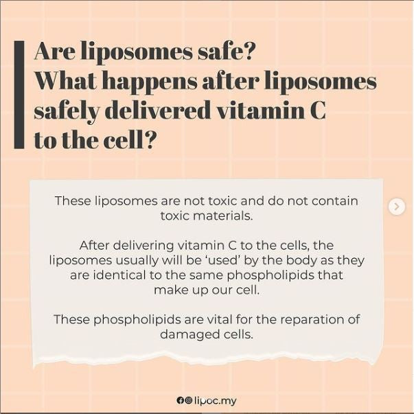 FG LIPO C Liposomal Vitamin C Botanical Drink Malaysia Non Soy Great Absorbtion Non Alcohol NARINAR