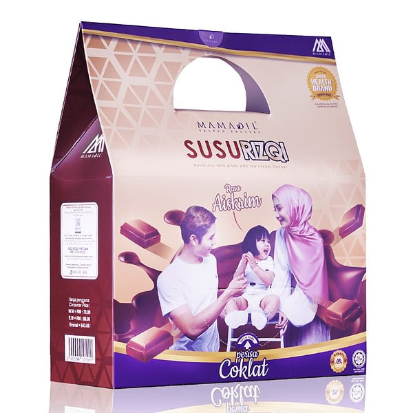 [MAMADIL] SUSU RIZQI Coklat Vanila Kurma Strawberi Sesuai untuk semua seawal 2 tahun & bantu ibu hamil