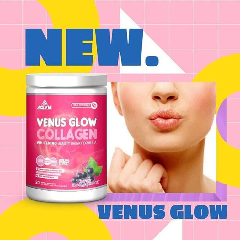 [AGYM NUTRITION] VENUS GLOW COLLAGEN Hithione Norwegian Marine Sourced Collagen HALAL Ladies