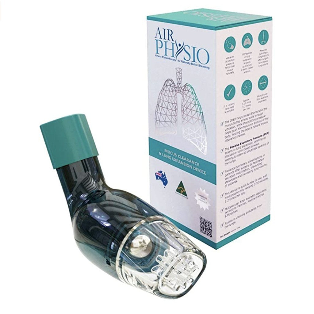 [AIRPHYSIO] Air Physio Mucus Clearance Oscillating Positive Expiratory (OPEP) Device [AUSTRALIA MADE]