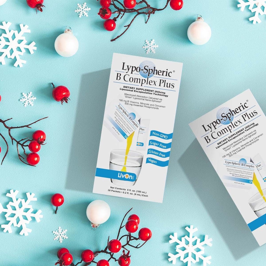 [LIVON LABS] Lypo-Spheric B Complex Plus Liposomal From USA Multifunction supplement (DISCOUNT!!)