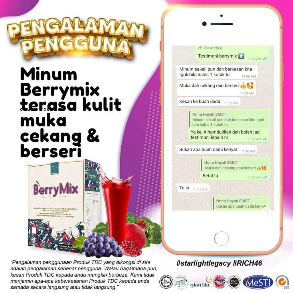 [TDC] BERRYMIX BERRY MIX Vitamin C High Antioxidant 1 box 15 sachet | COLEVER Colostrum