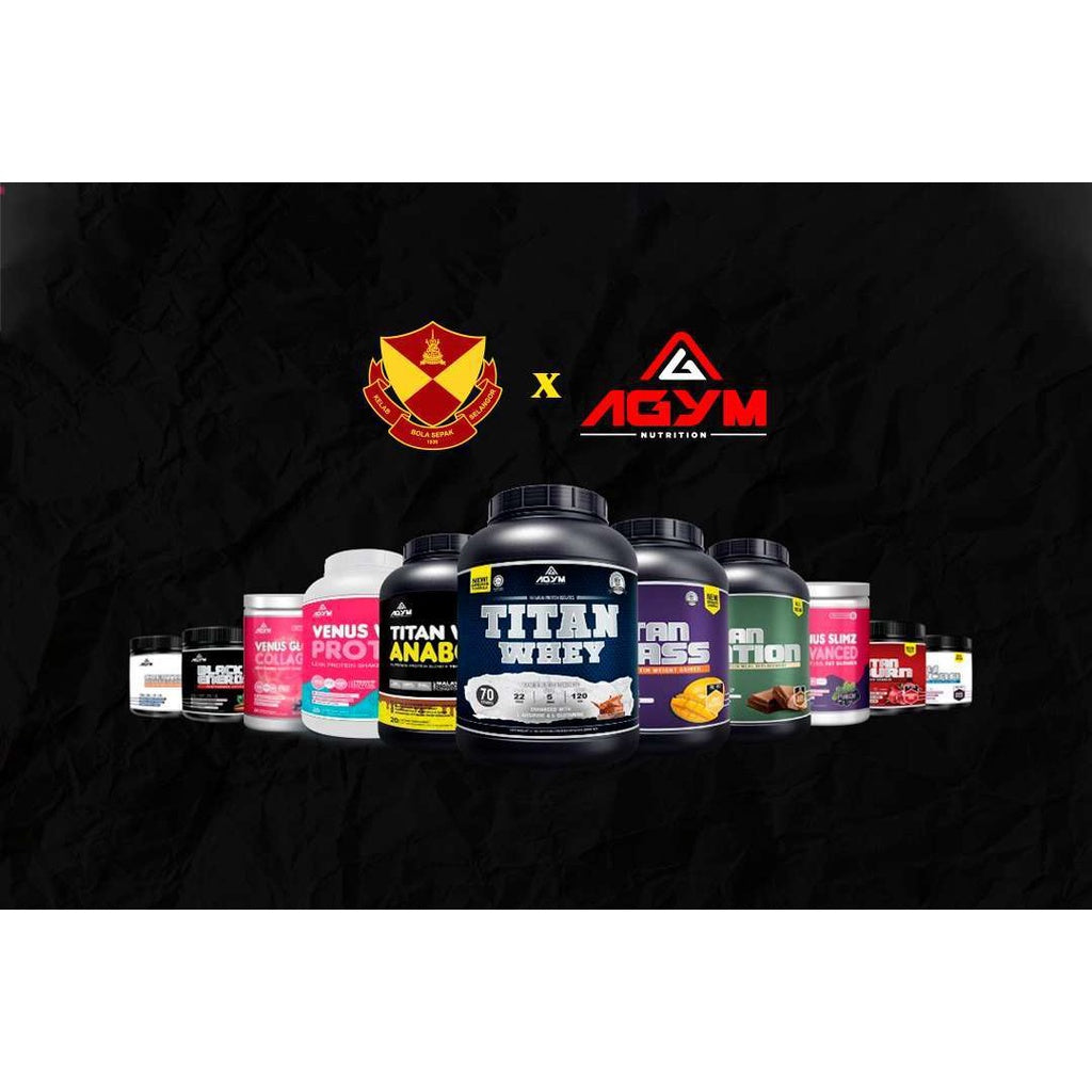 [AGYM NUTRITION] Premium Plant Protein 100% Vegan Halal 600g Strawberry Post Workout