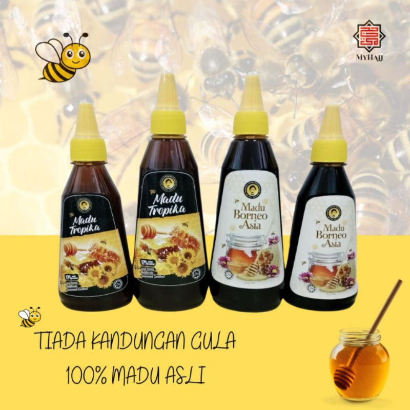 [YOUNG BEES] MADU TROPIKA Madu Hutan Tropika Asli Sumatera Premium Honey