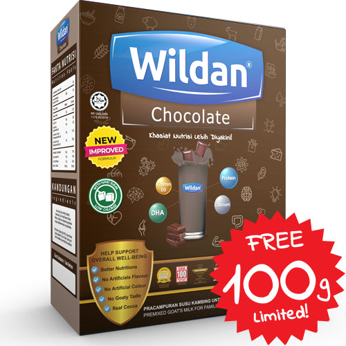 [WILDAN] FAMILY SUSU KAMBING Susu seisi keluarga untuk gastrik eczema sedap
