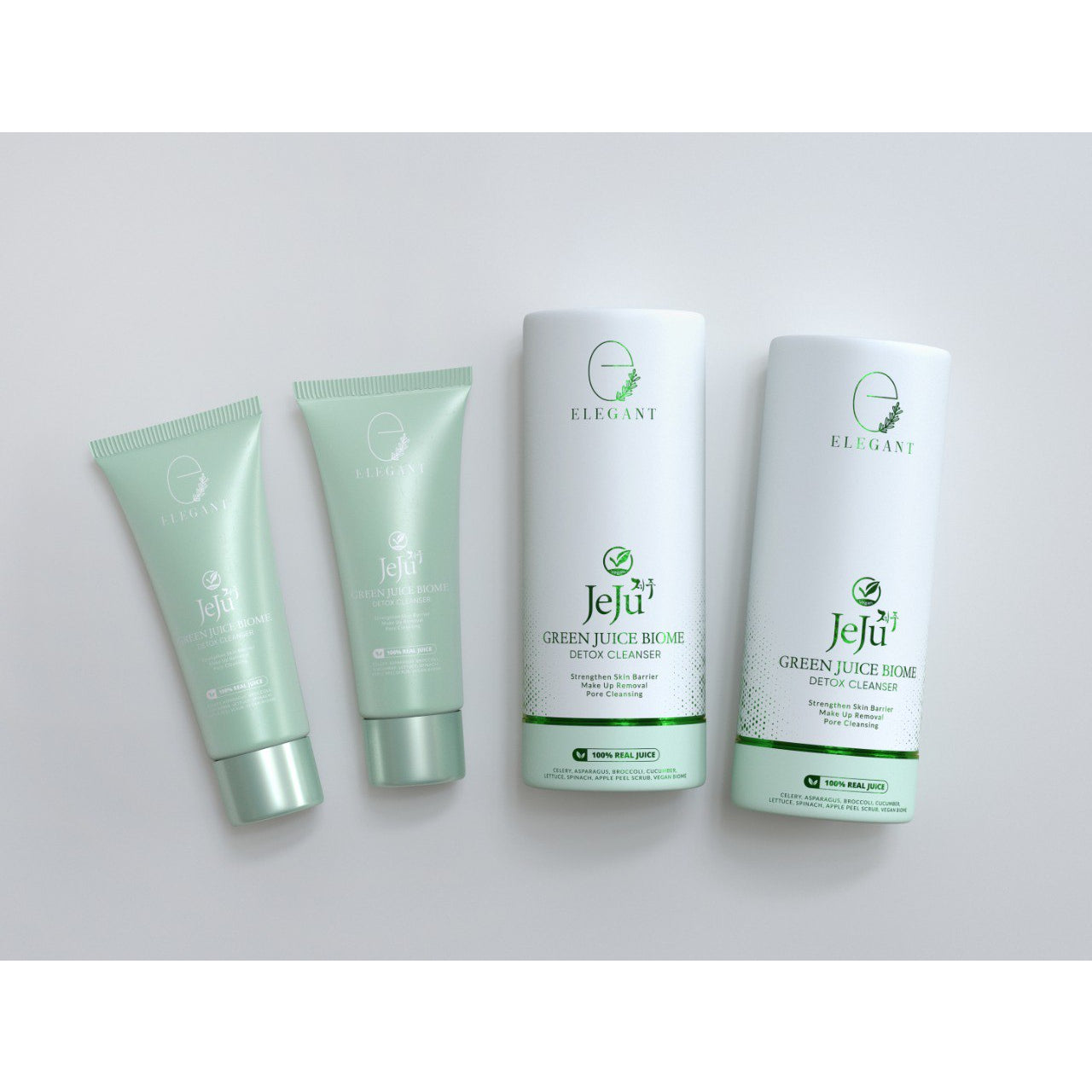 [ELEGANT] Whitening EWE | Night Cream ENRC | Jeju Cleanser EJC | Scrub ECFS | Serum EADOS | Lipglass