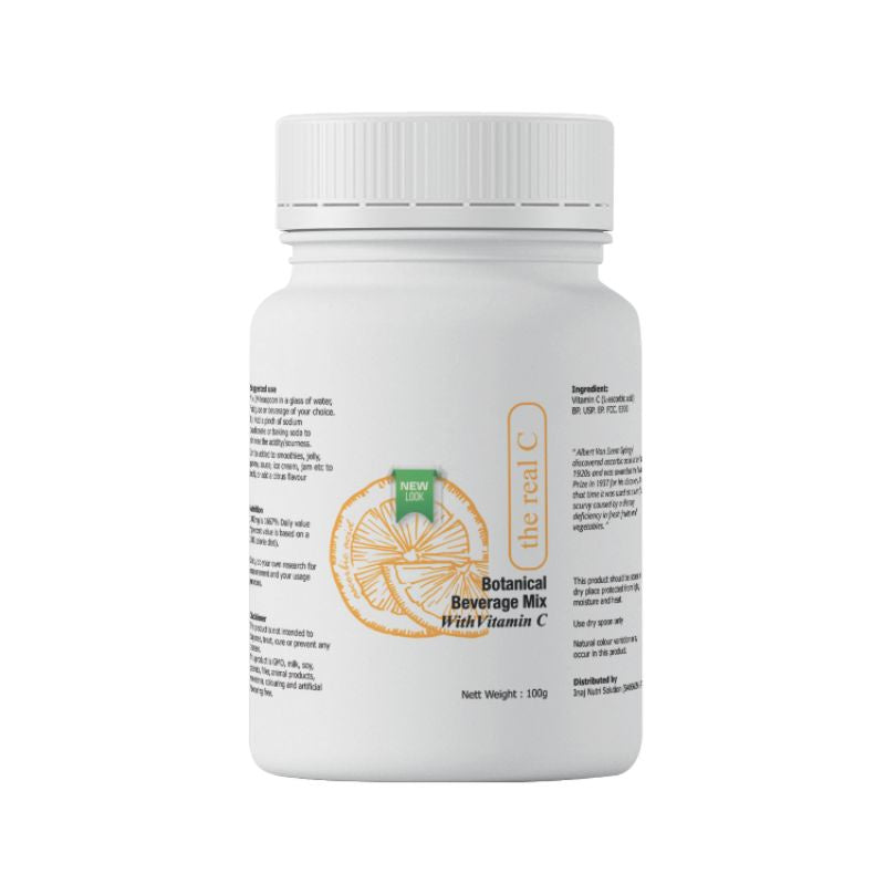 [REAL C] The Real C Pure Vitamin C Ascorbic Acid & Sodium Ascorbate Pharmaceutical Grade