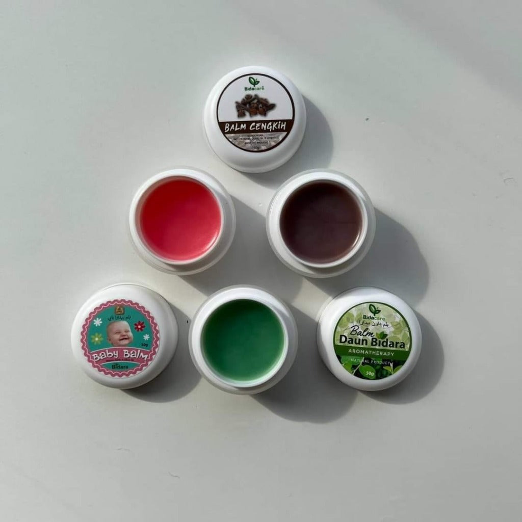 [BIDACARE] BALM BIDARA AROMATHERAPY ORIGINAL DAUN BIDARA | CENGKIH | BABY BALM 50g