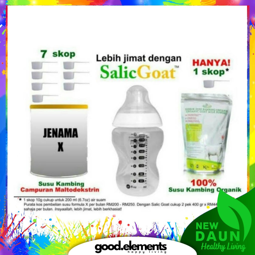 [SALIC] SALIC GOAT SUSU KAMBING ASLI 100% Tanpa Campuran kosong gula Pure Goat Milk Powder