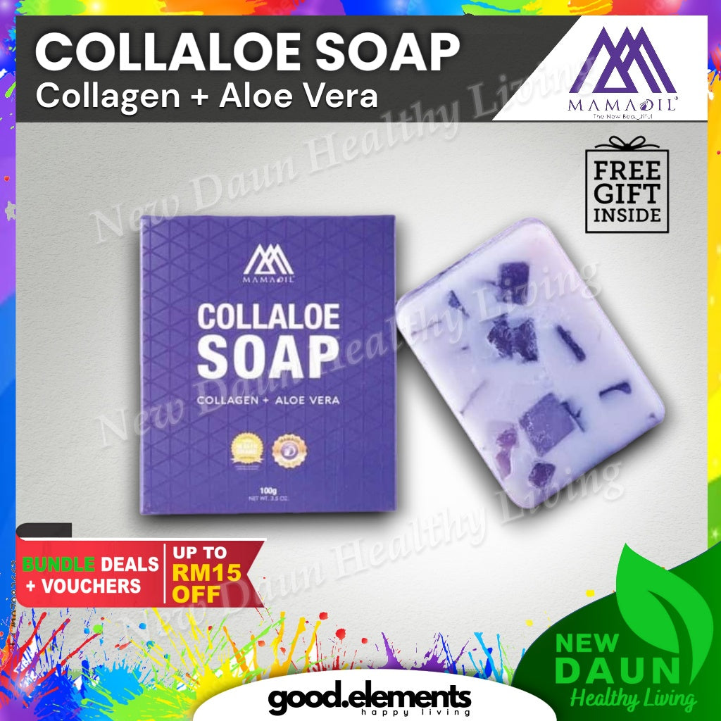 [MAMADIL] MEDIL Sabun Collaloe [MAMADIL] 100g Collaloe Soap Medil Sabun muka dan badan mencerah kulit