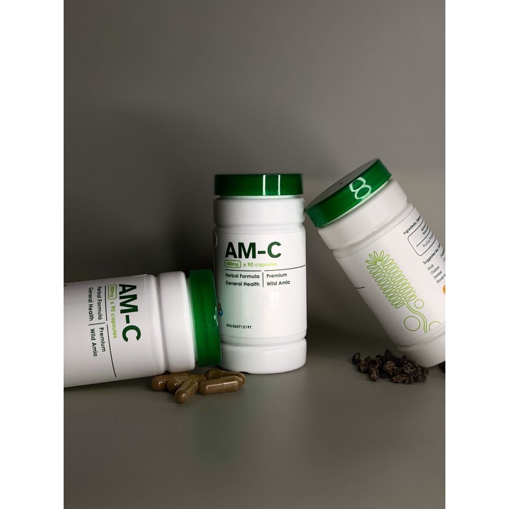 [THIALLAN] AM-C VINS AMC Premium Amla C Natural Rich with Vitamin C from Wild Amla 90 capsules
