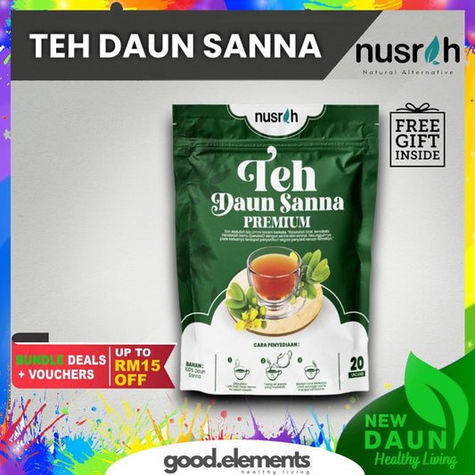 [NUSRAH] NR TEH DAUN SANNA | SENNA PREMIUM Untuk kesihatan usus