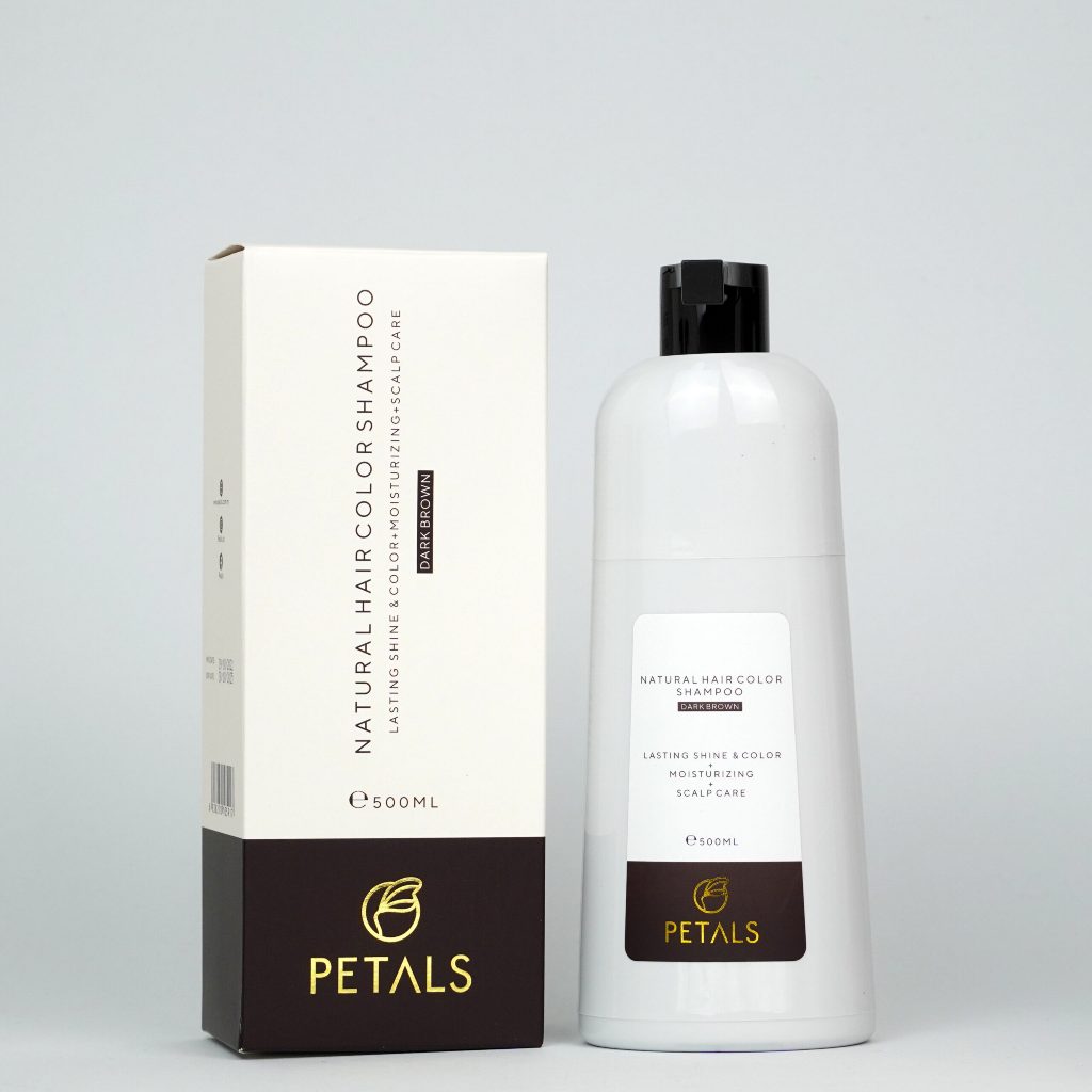 [PETALS] NATURAL HAIR COLOR SHAMPOO Uban Warna Rambut Organik Halal