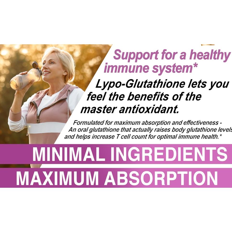[LIVON LABS] Lypo-spheric GLUTATHIONE liposomal from USA. Master Antioxidant Youthful Skin