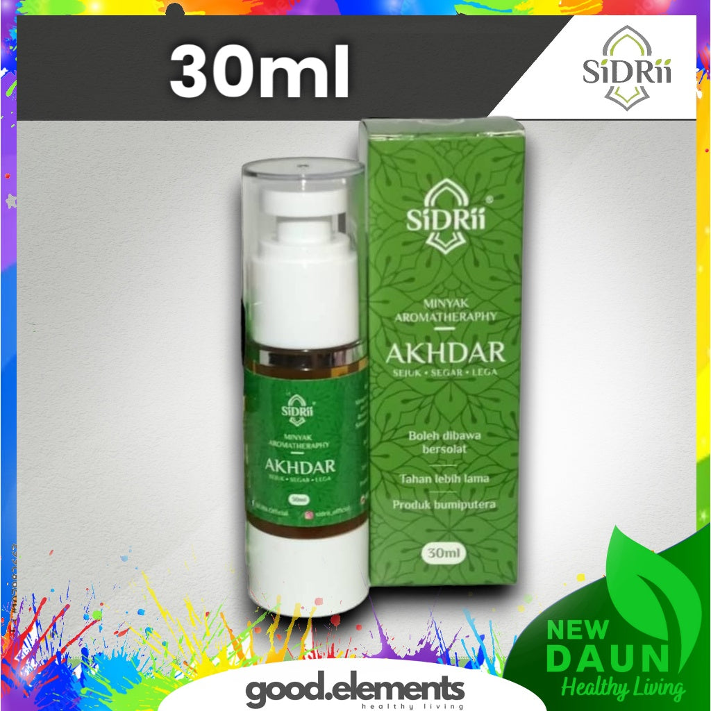 SIDRII AKHDAR RUKYAH MINYAK ANGIN / SIDRI MINYAK Aromaterapi gangguan pening loya 30ml
