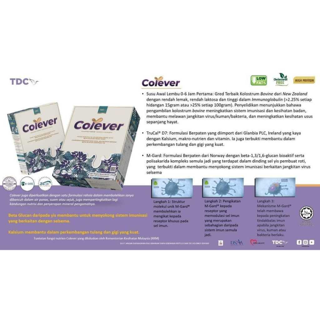 [TDC] COLEVER Susu kolostrum | C2Joy Colostrum Milk Immunity support