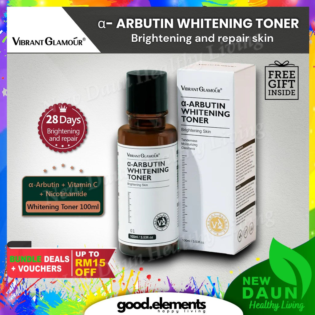 [VIBRANT GLAMOUR] [ARBUTIN SERIES] ARBUTIN CLEANSER, TONER, SERUM, LOTION whitening antiaging set