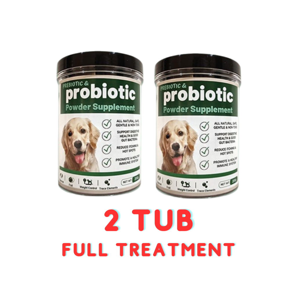 [MAX & PAW] PREBIOTIC & PROBIOTIC POWDER  All Natural Pet Supplement Multivitamin DOG & CAT