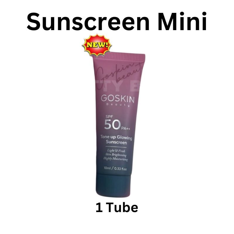 [GOSKIN BEAUTY] [COMBO] BEAUTY TONE UP GLOWING SUNSCREEN MAGICAL SERUM CLEANSER KULIT