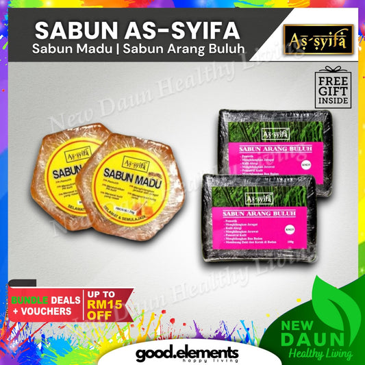 [BIDARA AS-SYIFA] SABUN MADU | SABUN ARANG BULUH ASSYIFA merawat jerawat jeragat pori daki