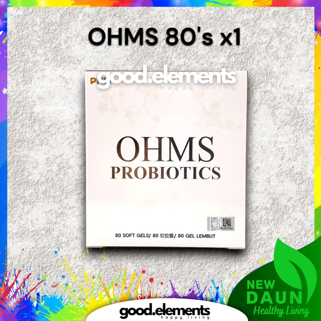 [PHM] OHMS Probiotics 80's 5 years fermentation | OHMS Gold 60's 3 years fermentation by Dr Ohhira