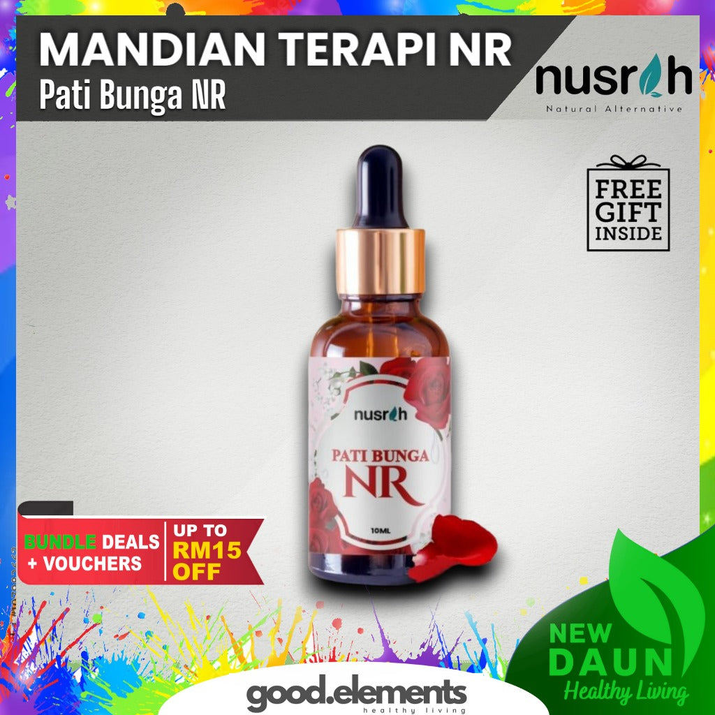 [NUSRAH] Mandian Pati Bunga NR | Garam bukit NR Terapi kesegaran seri wajah hilangkan stress murung pendinding
