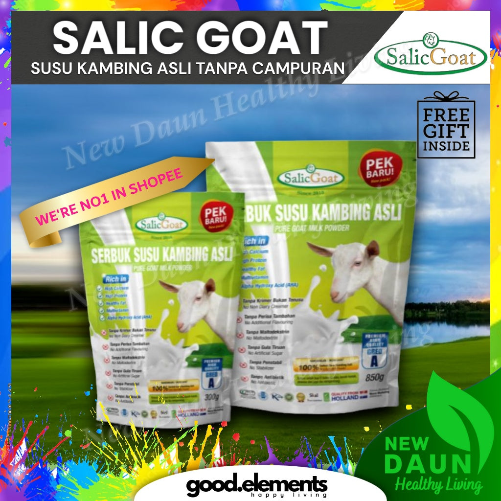 [SALIC] SALIC GOAT SUSU KAMBING ASLI 100% Tanpa Campuran kosong gula Pure Goat Milk Powder
