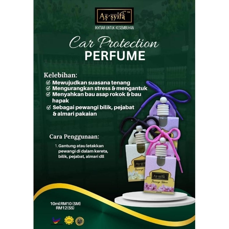 [BIDARA AS-SYIFA] Car Protection Perfume Assyifa Ruqyah Perlindungan Pewangi Kereta