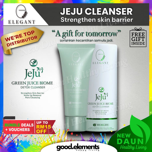 [ELEGANT] JEJU CLEANSER (EJC) Green Juice Biome Detox Cleanser strengthen skin barrier pore cleansing