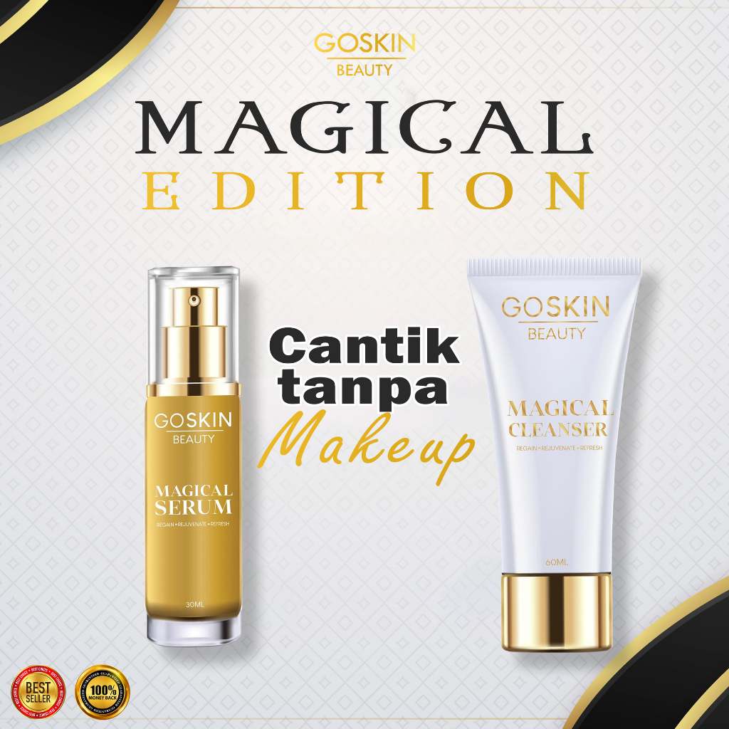 [GOSKIN BEAUTY] MAGICAL CLEANSER make up remover olive oil cocosulfate jerawat jeragat