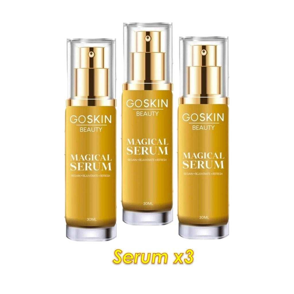 [GOSKIN BEAUTY] MAGICAL SERUM Go Skin Whitening Anti Aging Refresh | Cleanser