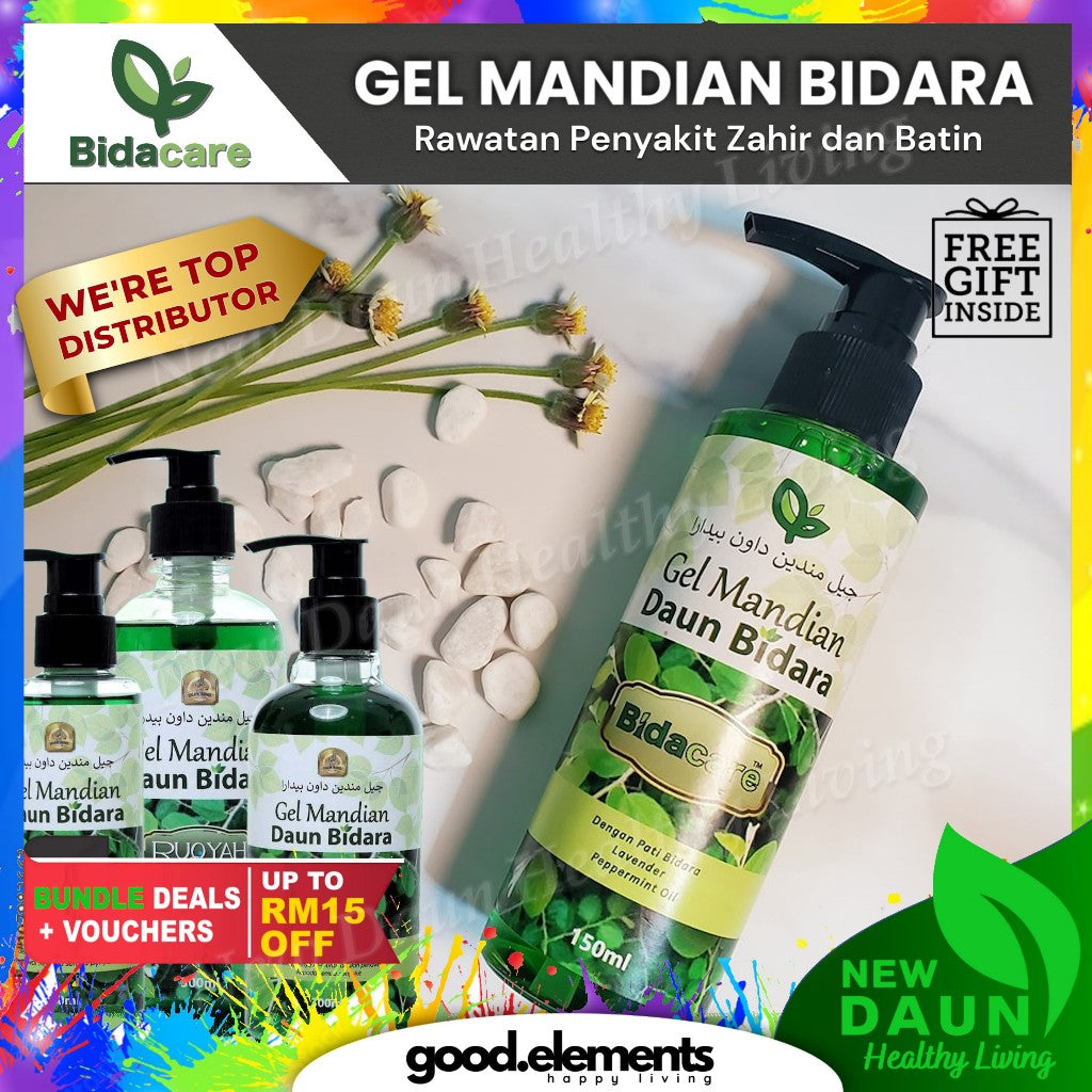 [BIDACARE] GEL MANDIAN DAUN BIDARA Ruqyah Rawatan Makhluk Halus Segar tubuh badan mood baik