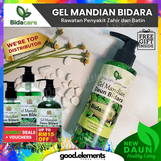 [BIDACARE] GEL MANDIAN DAUN BIDARA Ruqyah Rawatan Makhluk Halus Segar tubuh badan mood baik