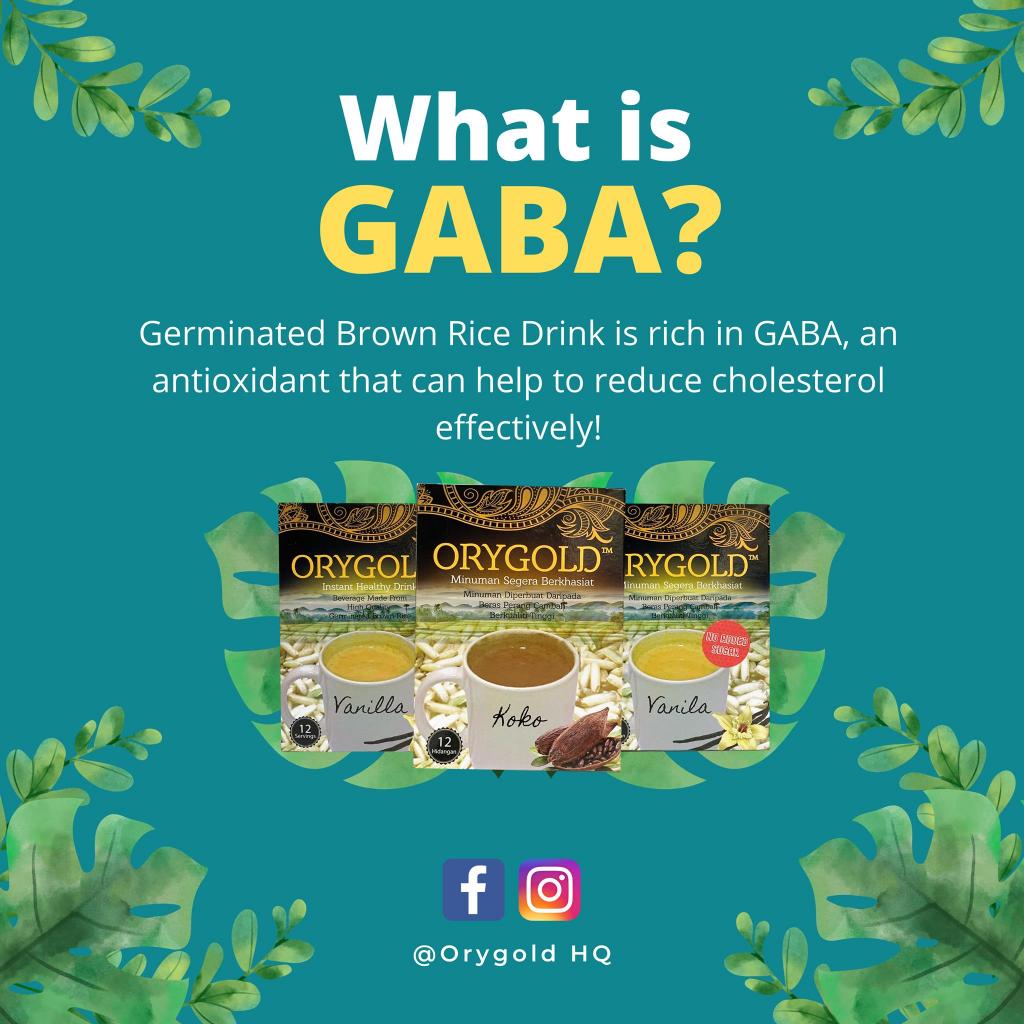 [ORYGOLD] Minuman Beras Perang Berkhasiat Turun Kolesterol Germinated Brown Rice