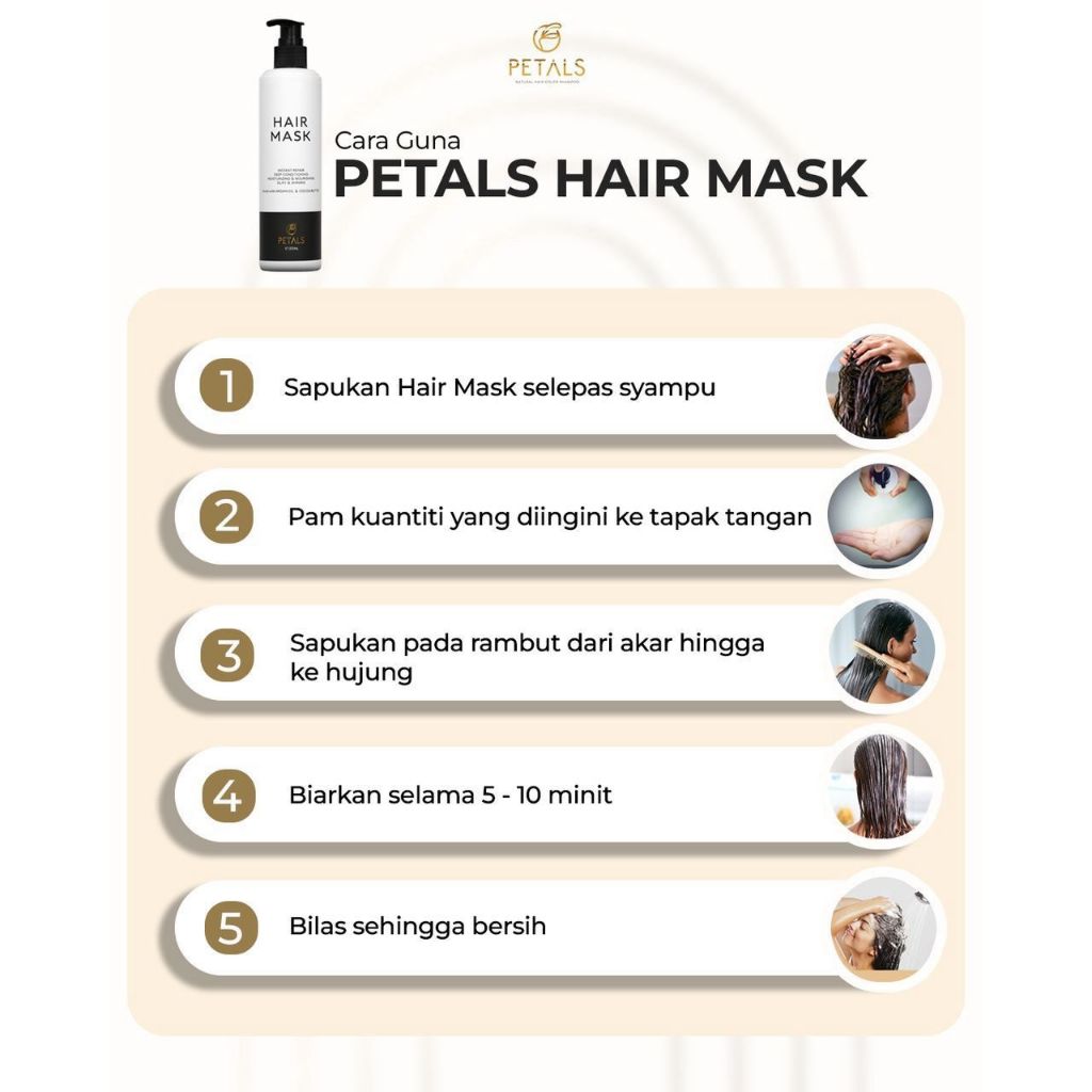 [PETALS] COMPLETE LIST Color Shampoo Scalp Tonic Serum Mask Hair Removal Syampu inai tonik Serum Qwix