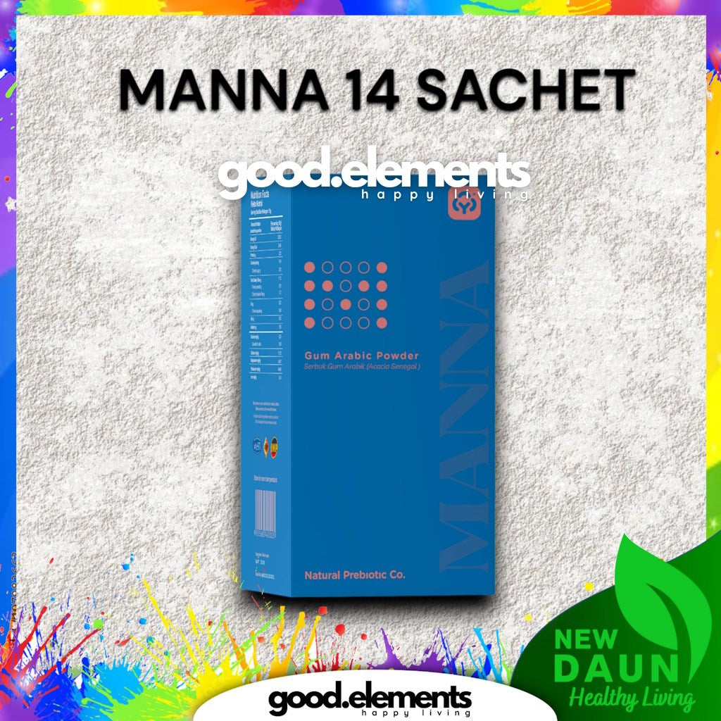 NPMT NATURAL ARABIC GUM PREBIOTIC AL MANNA TAYEBAT Therapeutic Grade Acacia Senegal Jar Sachet