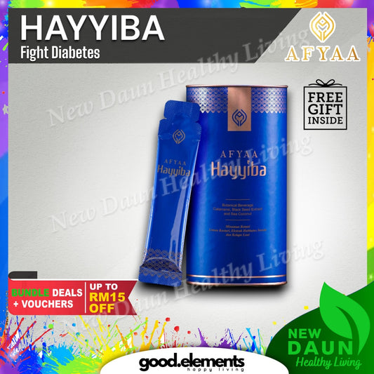 [AFYAA] HAYYIBA - Immune System Supplement, Diabetes, Lung