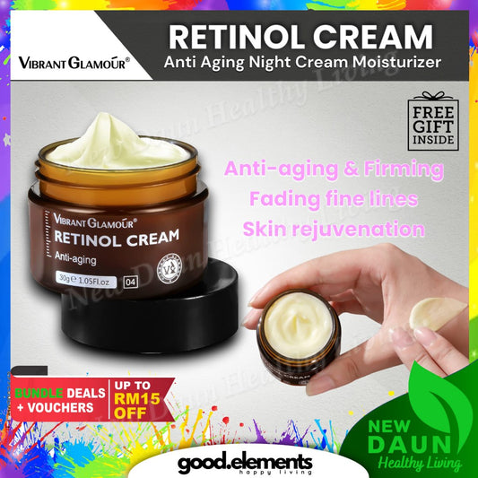 [VIBRANT GLAMOUR] RETINOL CREAM Anti Aging Activate Collagen Whitening Reduce Wrinkles